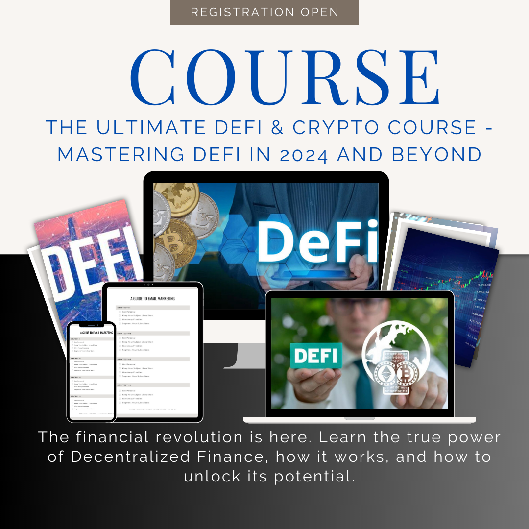 The Ultimate DeFi & Crypto Course – Mastering DeFi in 2024 and Beyond