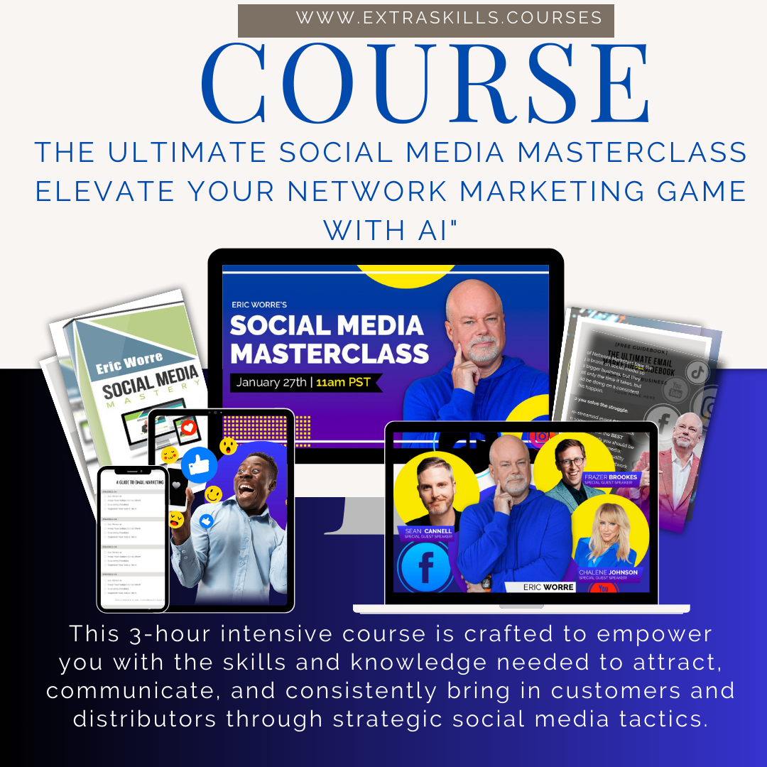 The Ultimate Social Media Masterclass: Elevate Your Network Marketing Game with AI
